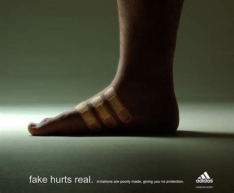 adidas fake hurts real|adidas 250m billboard.